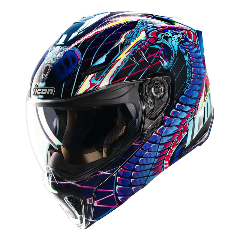 Casque modulable Icon Threshold™ Synthwave Lazer Cobra