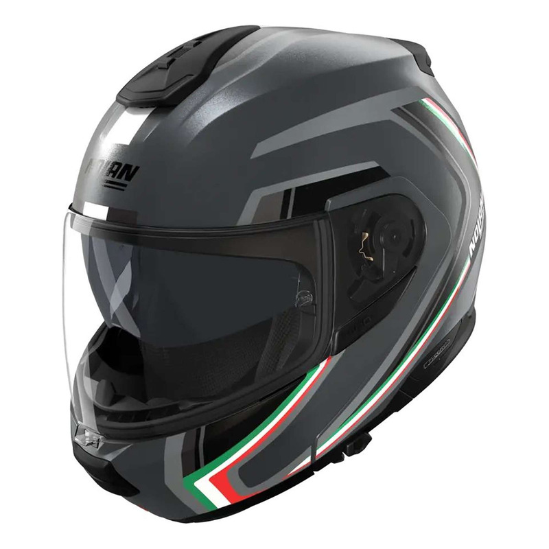 Casque modulable Nolan N100-6 Radiante 359 gris/italia metal