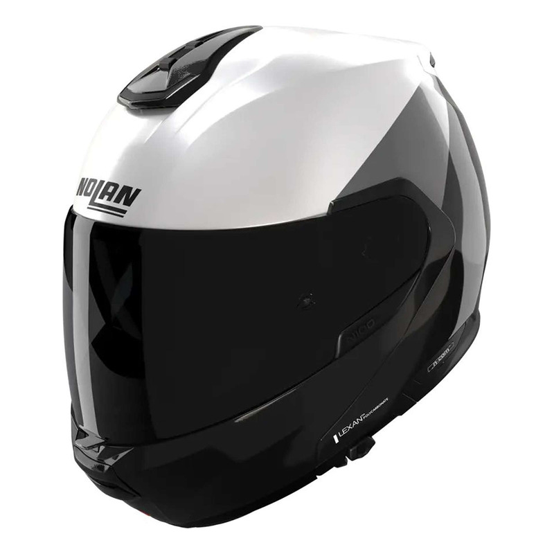 Casque modulable Nolan N100-6 Verniciatura Speciale 354 perle/noir/anthracite mat