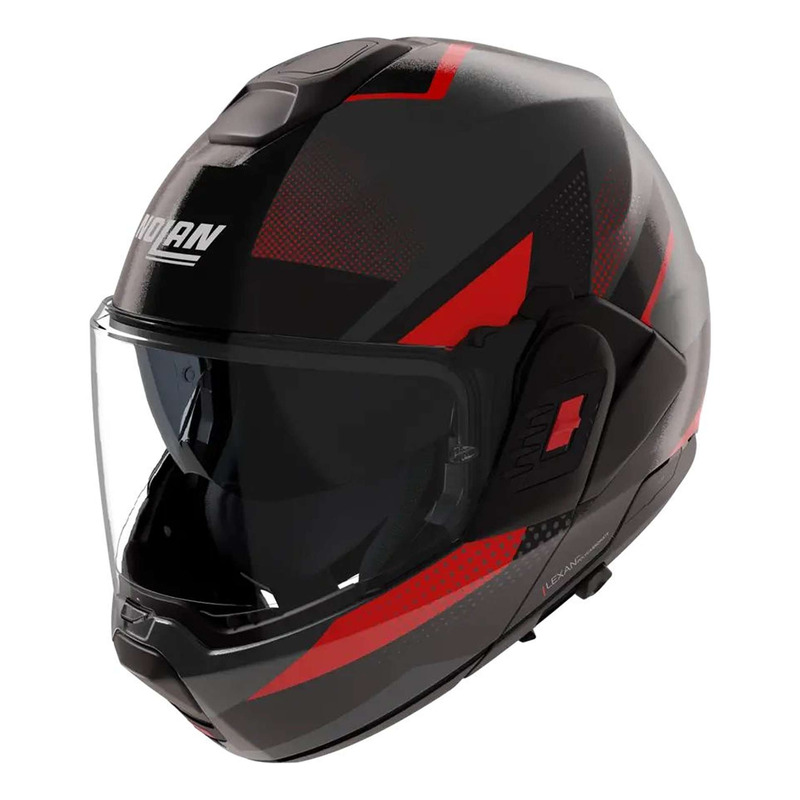 Casque modulable Nolan N120-1 Ciclone 364 noir/gris/rouge