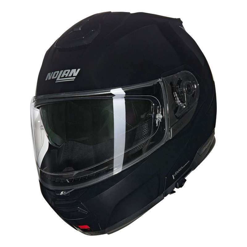 Casque modulable Nolan N120-1 Classico 301 noir brillant