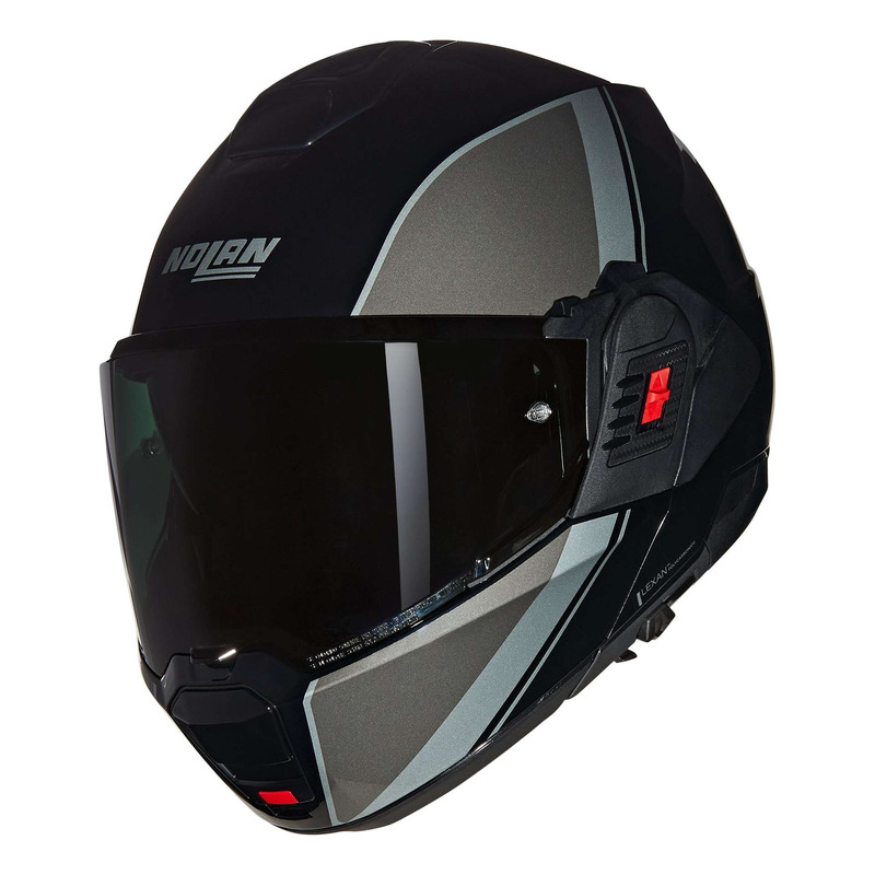 Casque modulable Nolan N120-1 Verniciatura Speciale 341 noir/gris/argent