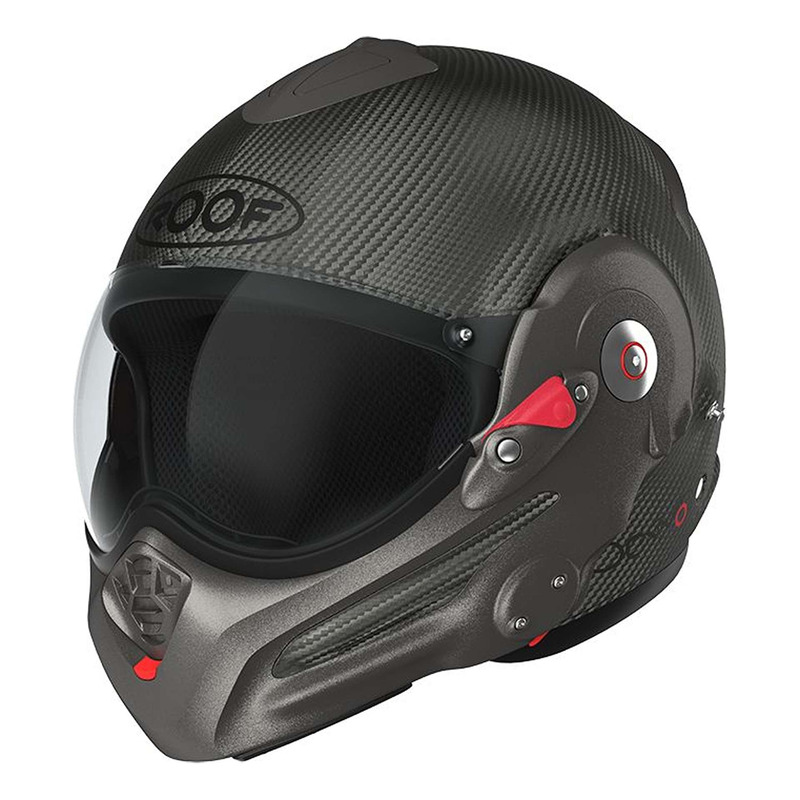 Casque modulable Roof RO32 Desmo 3 Carbon carbone mat