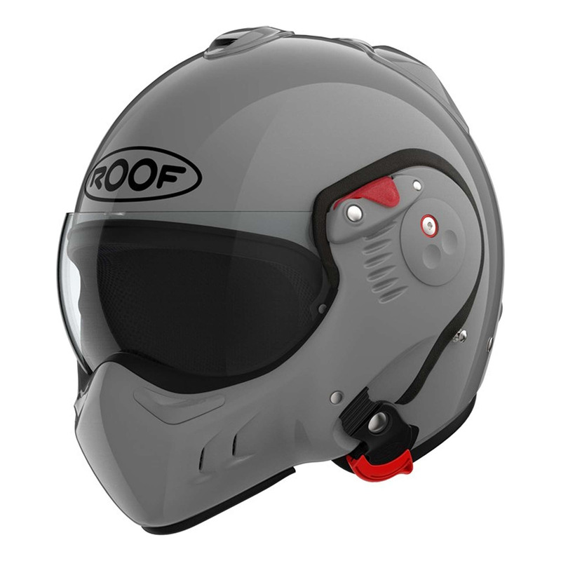Casque modulable Roof RO5 Boxer Alpha smokey grey- XS