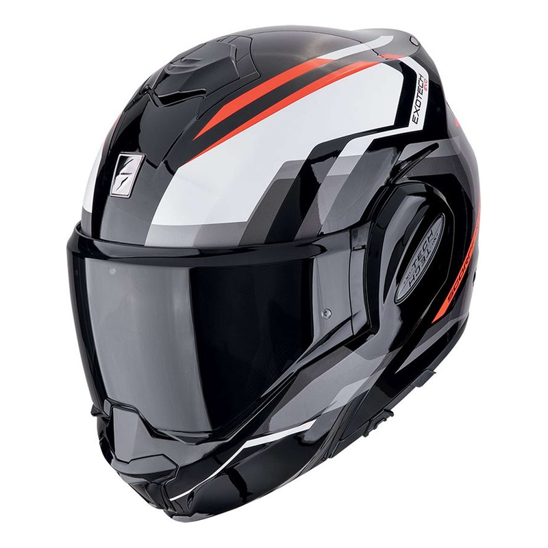 Casque modulable Scorpion Exo-Tech Evo Furio black/red