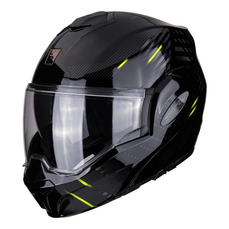 Casque modulable Scorpion Exo-Tech Pulse noir- XS