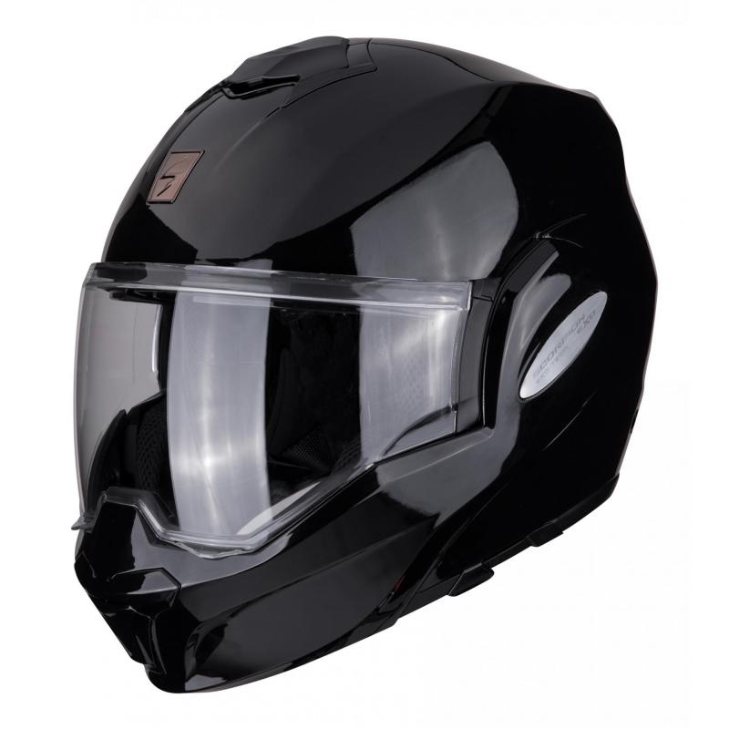 Casque modulable Scorpion Exo-Tech Solid noir- XS