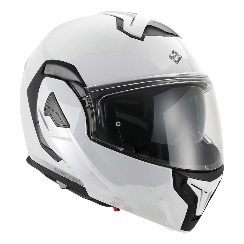 Casque modulable Tucano Urbano Fastflip pearl white glossy