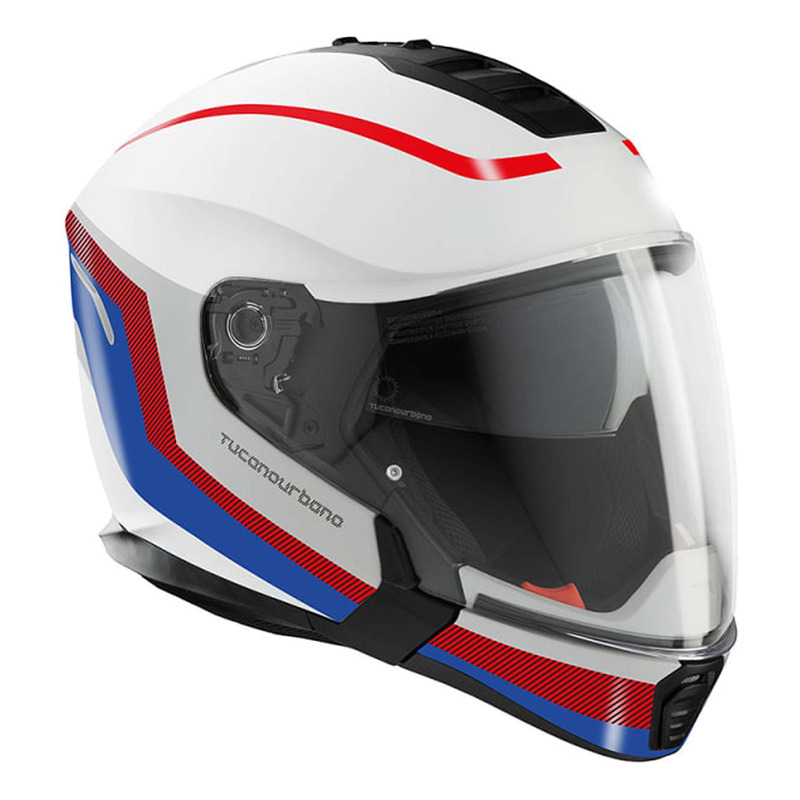 Casque modulable Tucano Urbano Hyperlink Speed white/blue/red