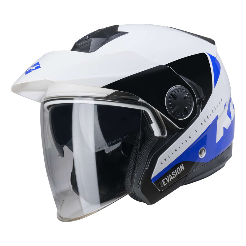 Casque quad Kenny Evasion Graphic blue