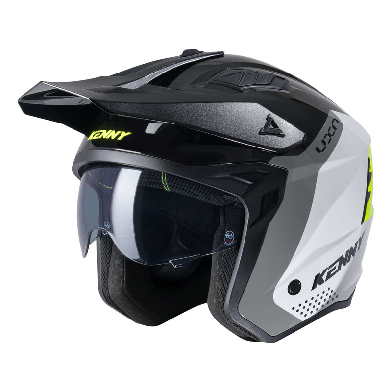 Casque quad Kenny Miles Graphic black/neon yellow