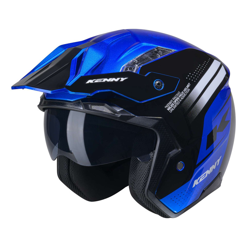Casque quad Kenny Miles Graphic blue