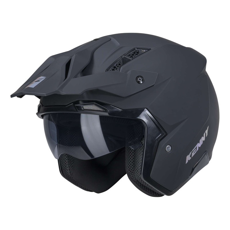 Casque quad Kenny Miles Solid matt black