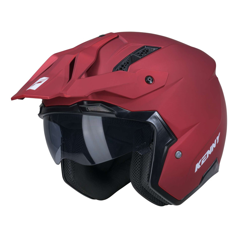 Casque quad Kenny Miles Solid red