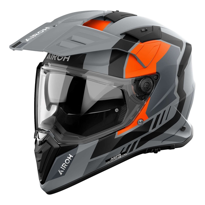 Casque trail/adventure Airoh Bandit Horn orange matt- XS
