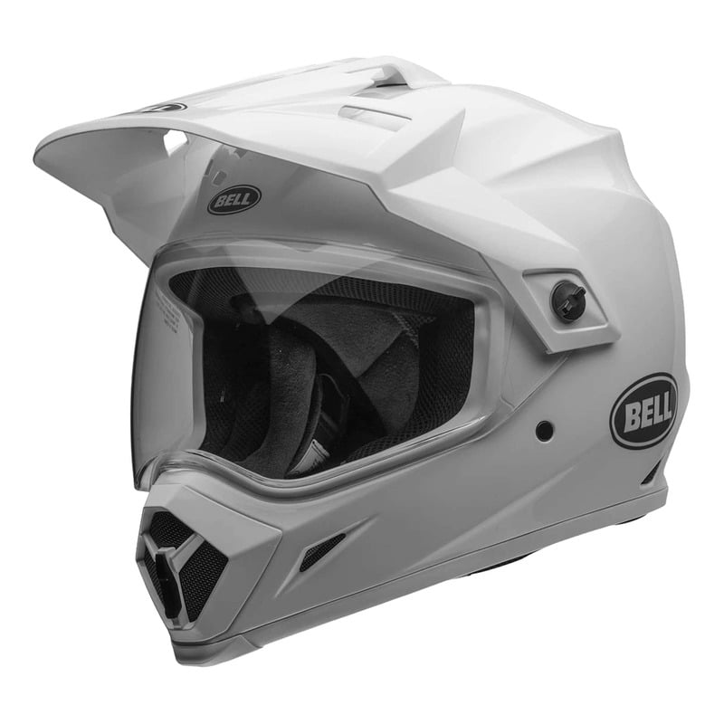 Casque trail adventure Bell MX-9 ADV MIPS Solid white