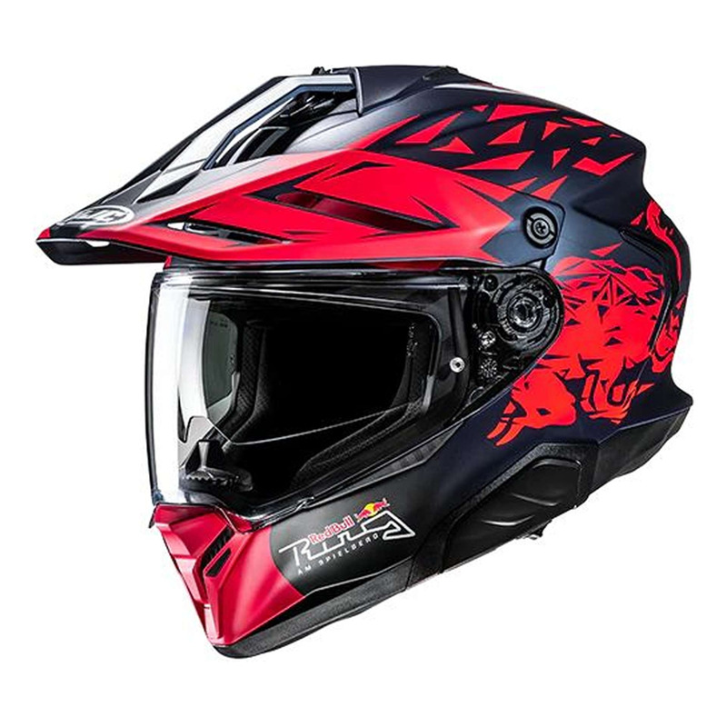 Casque Trail/Adventure HJC RPHA60 Spielberg Red Bull MC21SF bleu/rouge mat