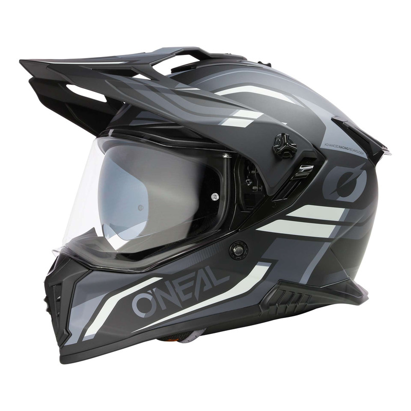 Casque Trail/Adventure O’Neal A-SRS Spike black/gray/white