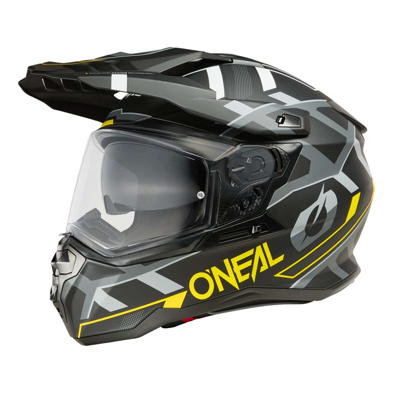 Casque trail/adventure Oâ  Neal D-SRS Square black/neon yellow/gray- X