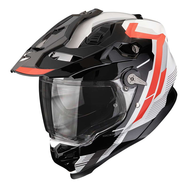 Casque Trail/Adventure Scorpion ADF-9000 Air Patrol noir/rouge