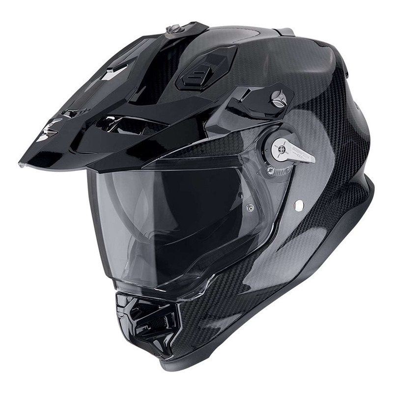 Casque Trail/Adventure Scorpion ADF-9000 Carbon Air black