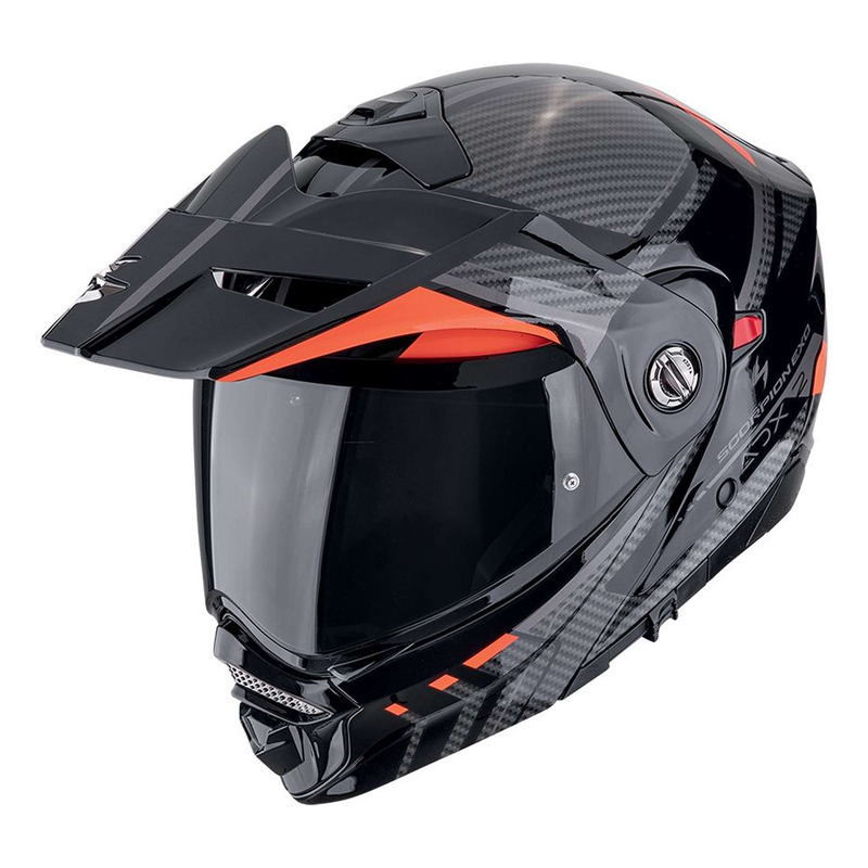 Casque Trail/Adventure Scorpion ADX-2 Lewis black/red