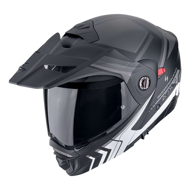 Casque Trail/Adventure Scorpion ADX-2 Lewis matt black/silver