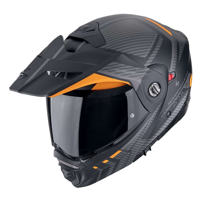 Casque Trail/Adventure Scorpion ADX-2 Lewis matt black/orange