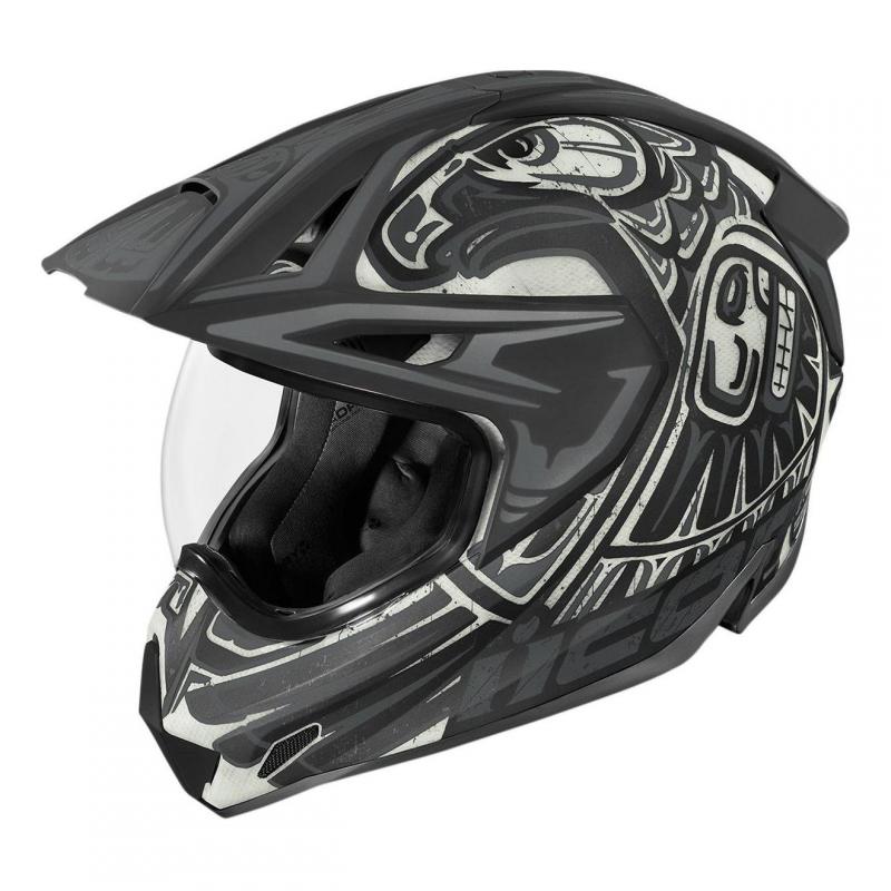 Casque trail Icon Variant Pro Totem™ noir/gris- XS