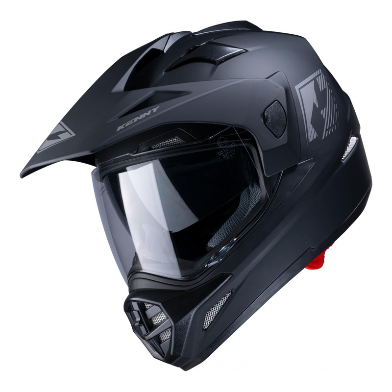 Casque Trail Kenny Extreme Solid noir mat