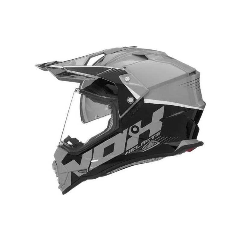 Casque trail Nox N312 Crow gris nardo- XS