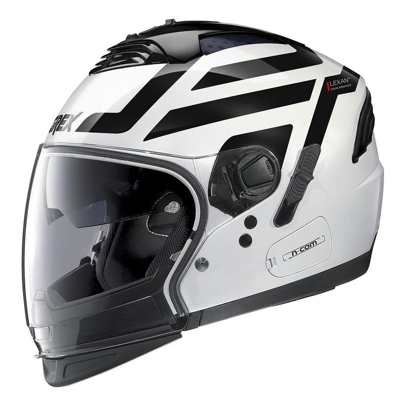 Casque transformable Grex G4.2 Pro Crossroad N-Com Mat Lava grey- XS