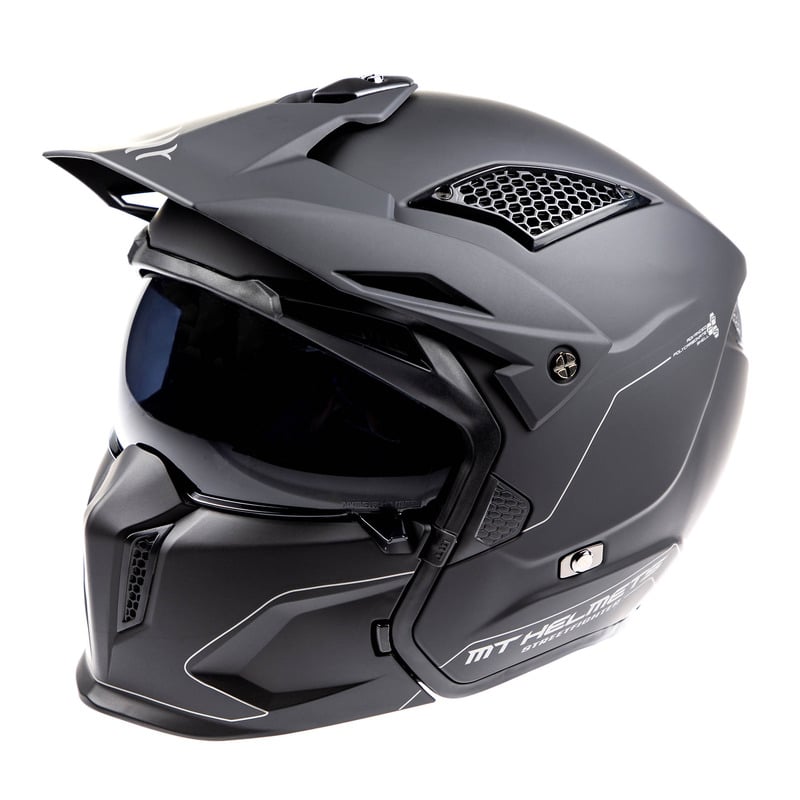 Casque transformable MT Helmets Streetfighter SV noir mat