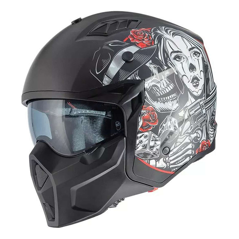 Casque transformable Premier Subverter DB 9 BM- 2XL