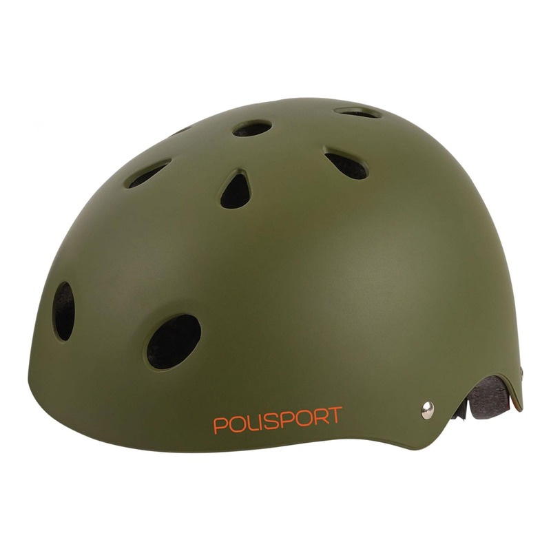 Casque vélo City Junior Polisport Urban Radical vert (53-55cm)