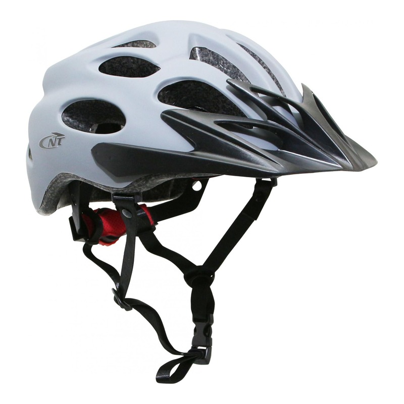 Casque vélo city Newton V1 gris clair- 55-58