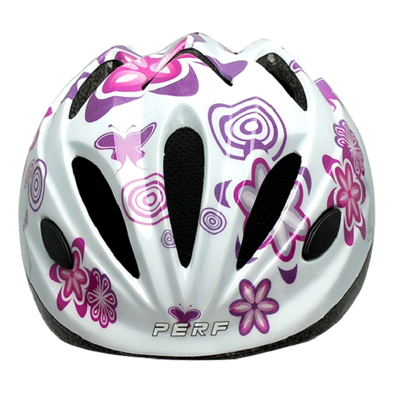 Casque vélo enfant Perf Girly Blanc taille S
