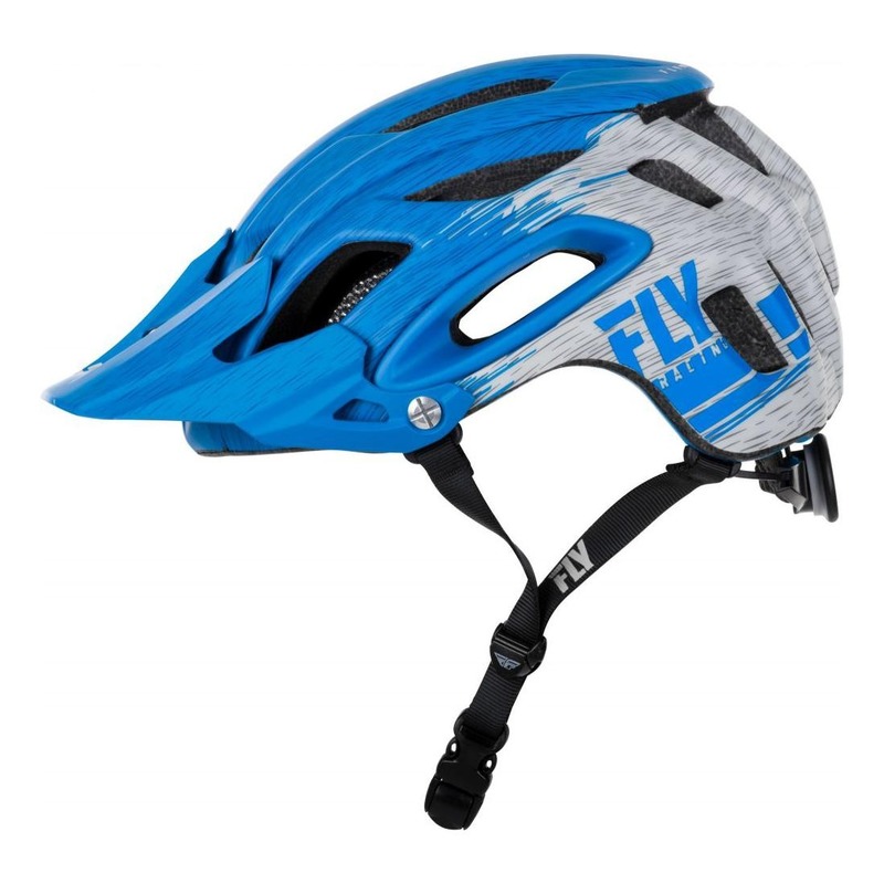 Casque vélo Fly Racing Freestone bleu/gris mat- XL/2XL