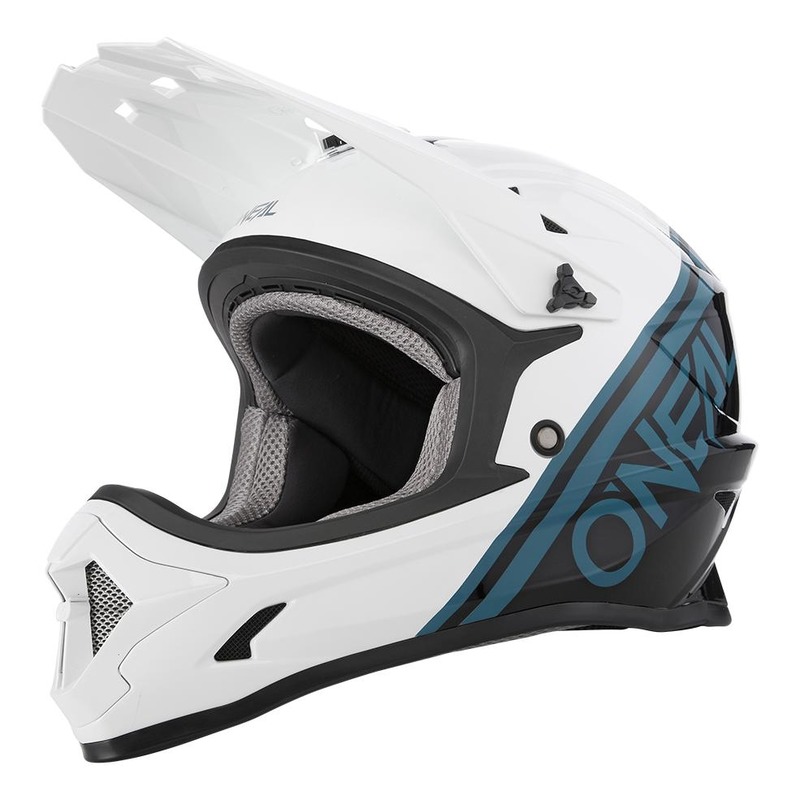 Casque vélo intégral enfant O'Neal Sonus Split V.22 noir/blanc- M