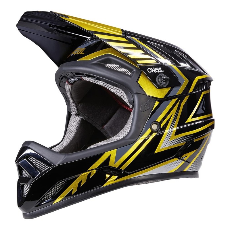 Casque vélo intégral O'Neal Backflip Knox noir/or brillant- XS