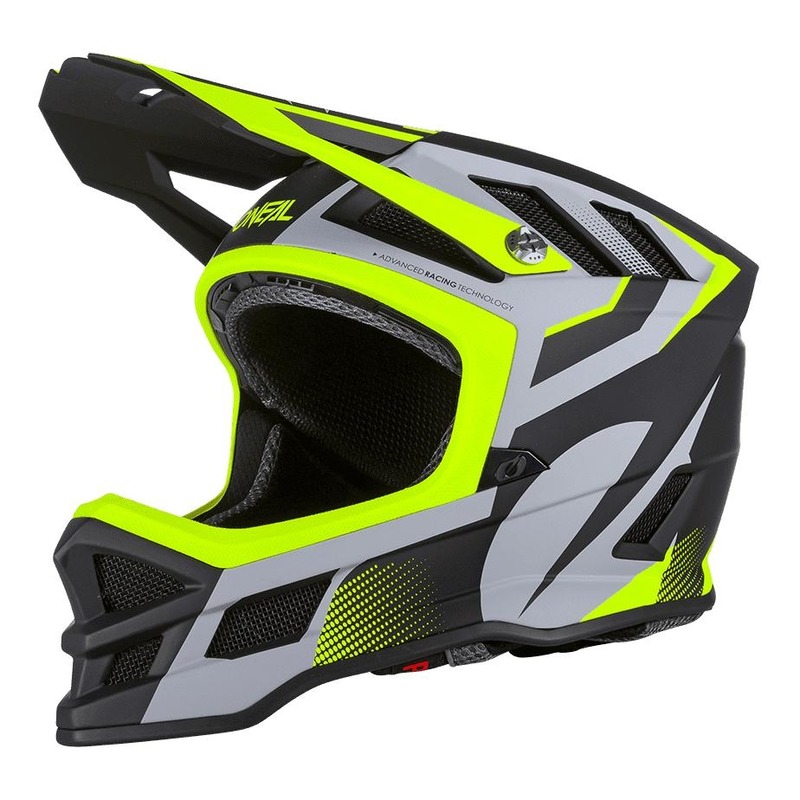 Casque vélo intégral O'Neal Blade Hyperlite IPX® Oxyd gris/jaune fl