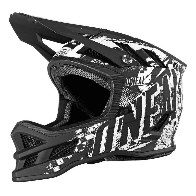 Casque vélo intégral O'Neal Blade Hyperlite Rider noir/blanc- L