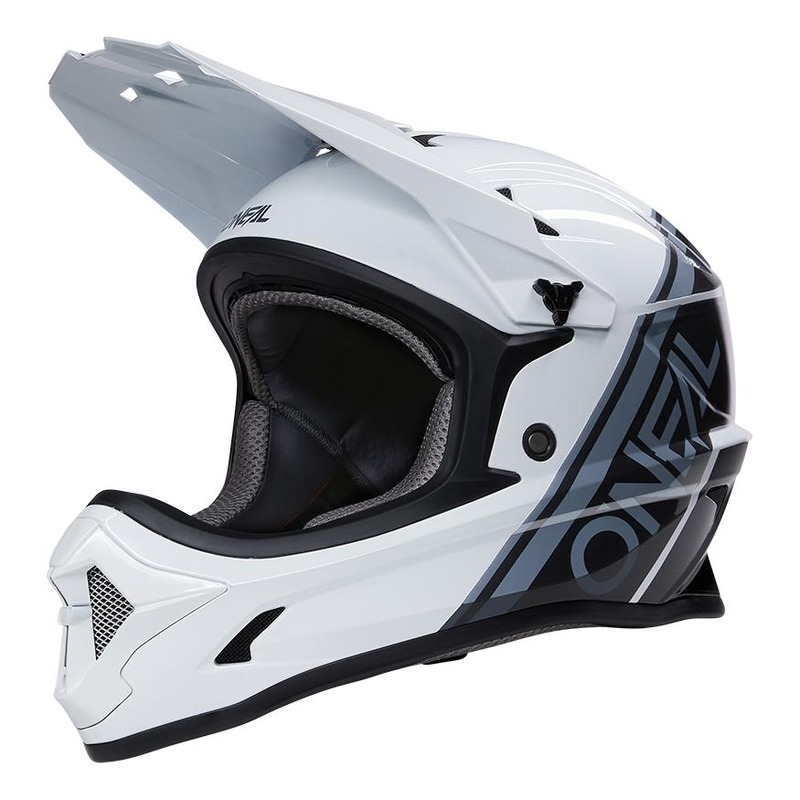 Casque vélo intégral O'Neal Sonus Split noir/blanc brillant- XS