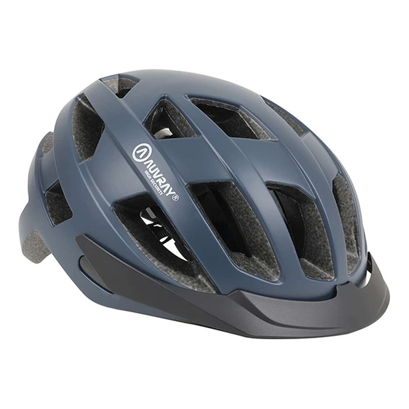 Casque vélo urbain Auvray Protect Bleu