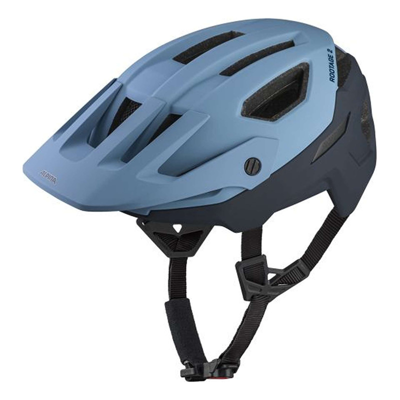 Casque vélo VTT Alpina Rootage 2 Bleu / bleu marine mat