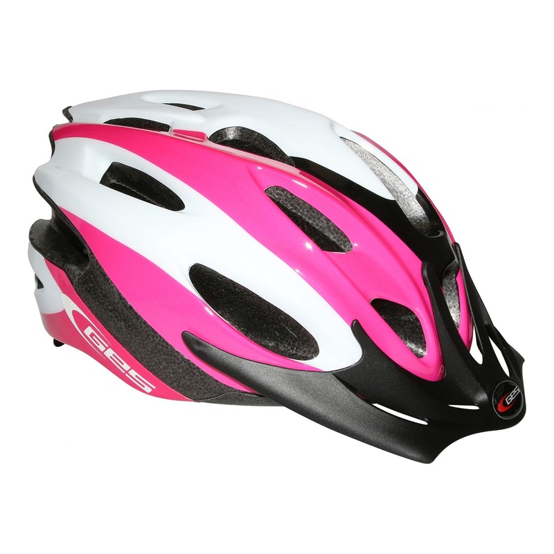 Casque vélo VTT Ges Rocket rose/noir/blanc- 54-58