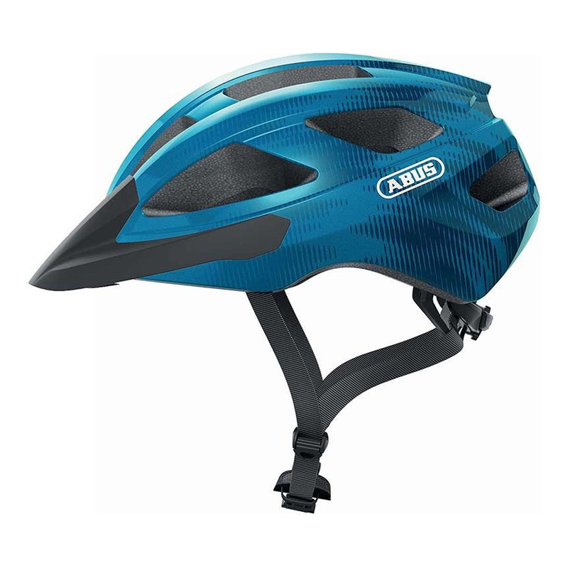 Casque VTT Abus Macator bleu acier- M