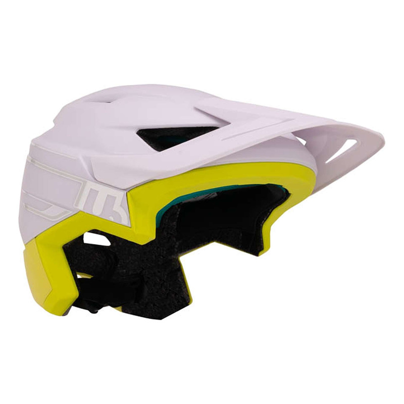 Casque VTT Urge Treps Bloom Beam Blanc/Jaune- 54 - 58 cm