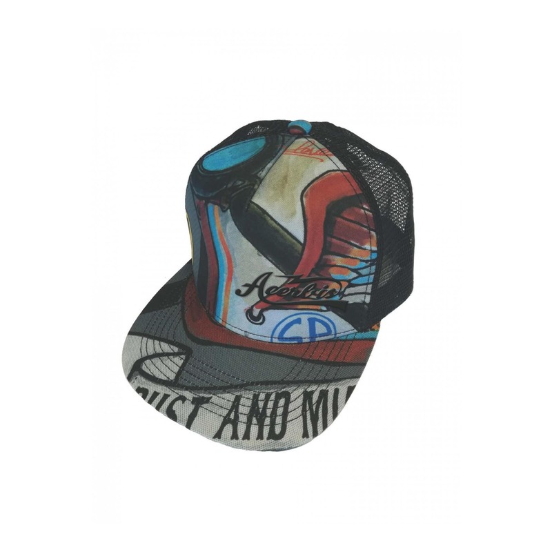 Casquette Acerbis SP Club Paint noir/multicolore