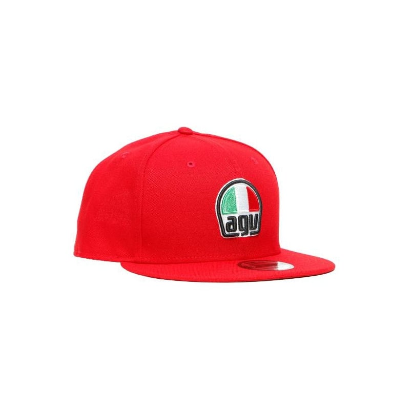 Casquette AGV 9Fifty Snapback rouge